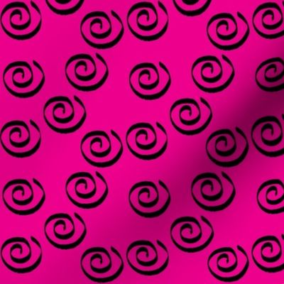 Fuchsia Swirls Companion