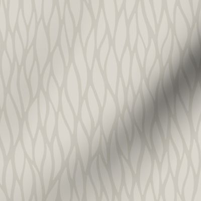 M Eggshell Leaf Pattern with Organic Shapes and Minimalist Design 0023 V