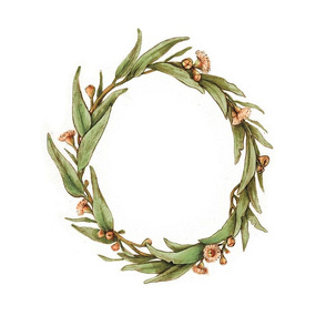 Gum leaf Wreath