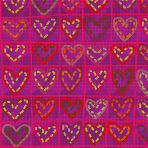 Hearts in stitches 3.