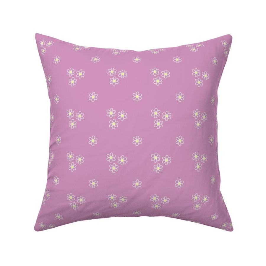 Little Flowers On Pink LWade Designs