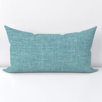 Linen Texture Hand Drawn Textural Fabric LookLigfht Teal