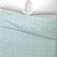 timeless solid - faux linen look - plain textured - coastal soft aqua blue