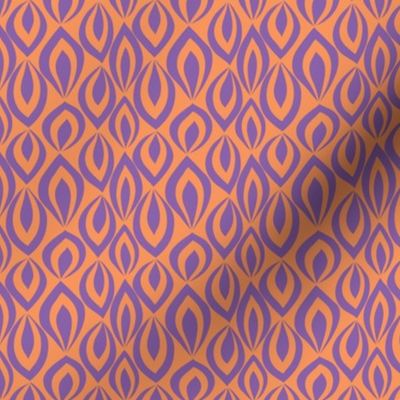 Leafyrific-purple on orange