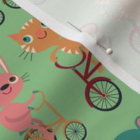 Animals On Bikes