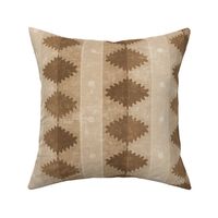 Boho Bazaar Textured Organic Lines Scandi Stripe Bronze Copper Brown