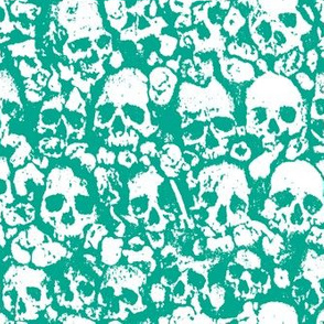 Skull Wall Emerald