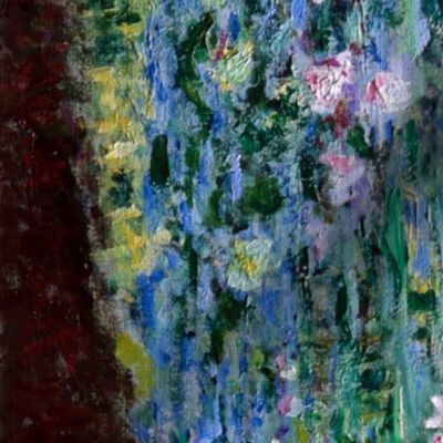 Claude Monet - Water Lilies and Japanese Bridge - 1 Yard border print