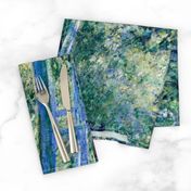 Claude Monet - Water Lilies and Japanese Bridge - 1 Yard border print