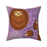 Harper the Hedgehog Cuddly Cushion
