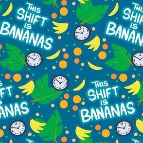 This Shift is Bananas Blue