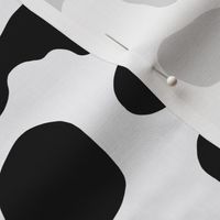 Beautiful Cow Print - White