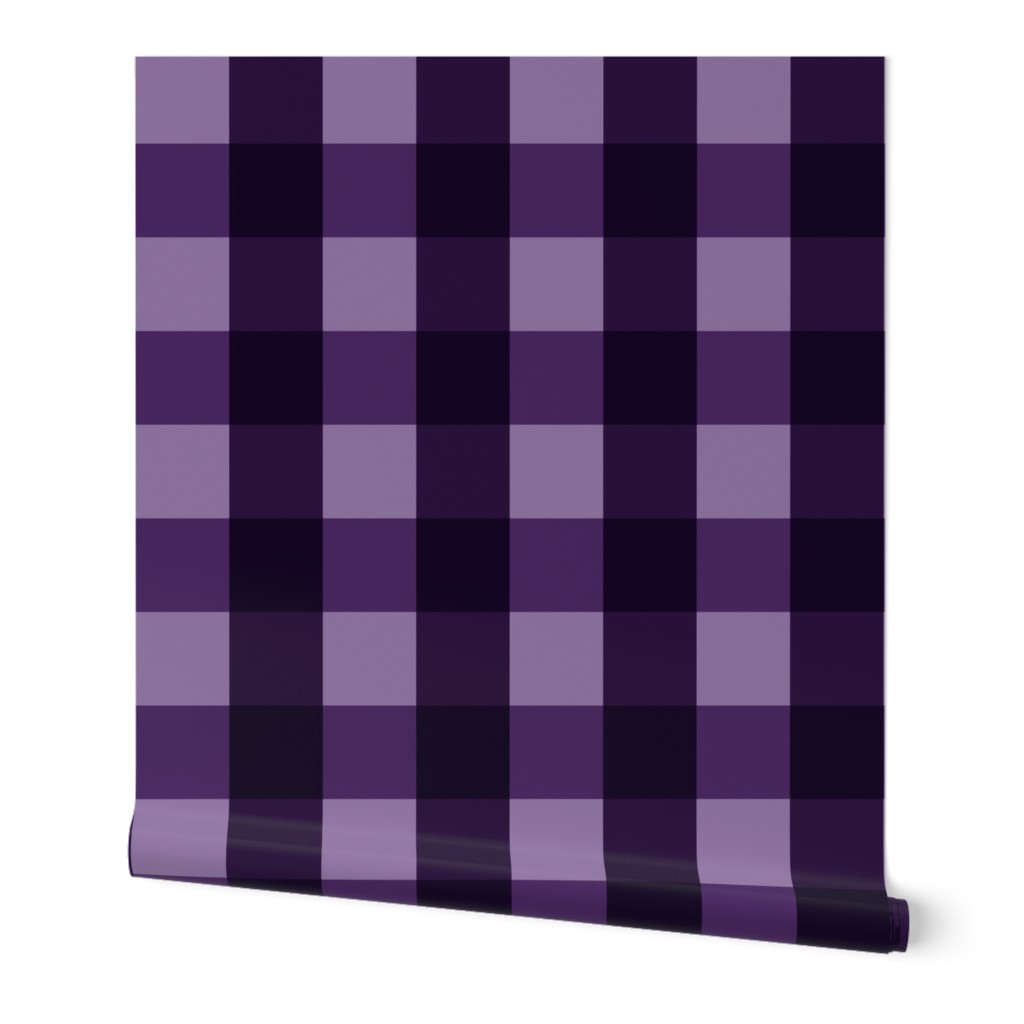 DARK VIOLET GINGHAM