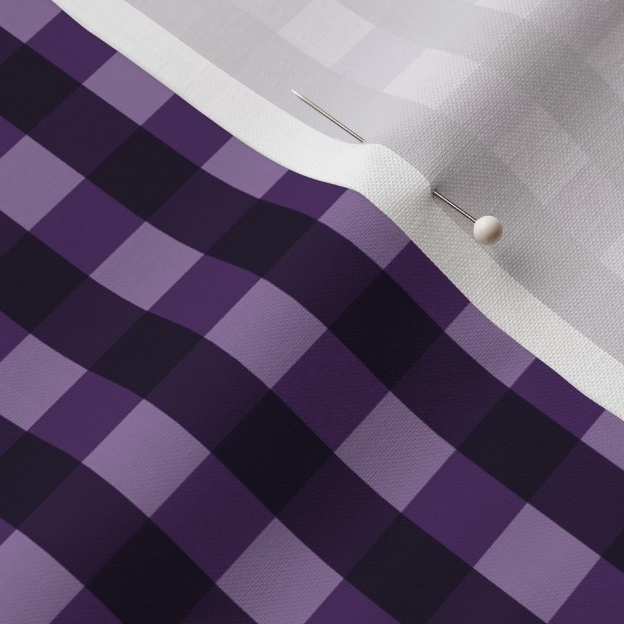 DARK VIOLET GINGHAM