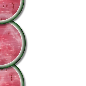 Watermelon Mania - Single Melon - Border