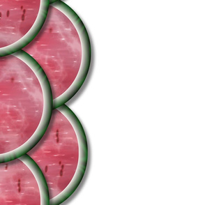 Watermelon Mania - Double Melon - Border