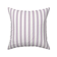 SMALL Retro Summer - Simple Basic Vertical Stripes - Light Lilac Lavender