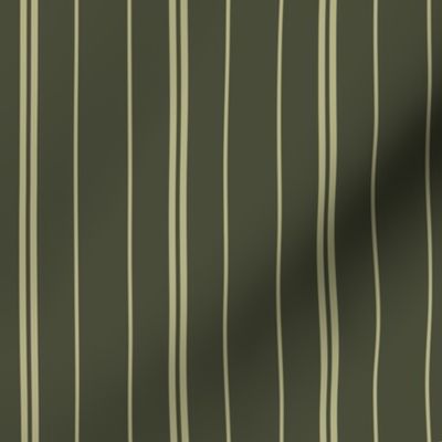 Dark Green Stripes