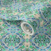 Nouveau Paisley Ruminations on a Dining Room Chair Back