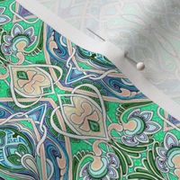 Nouveau Paisley Ruminations on a Dining Room Chair Back