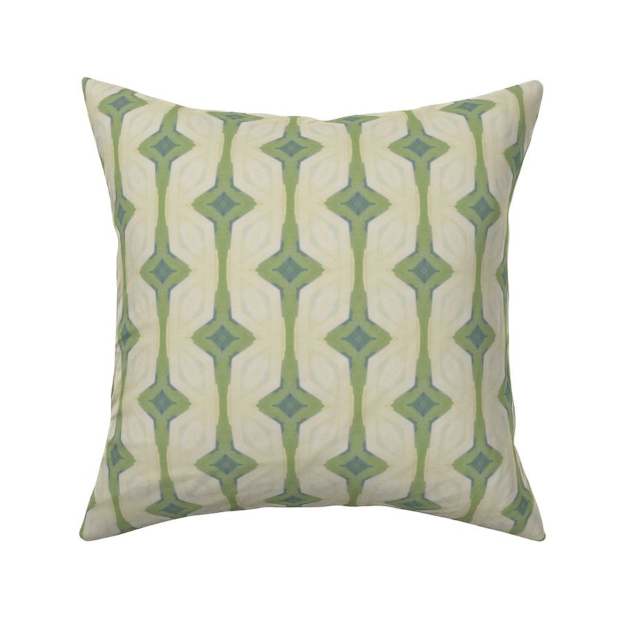 Sage Green Geometric Design for Quilting