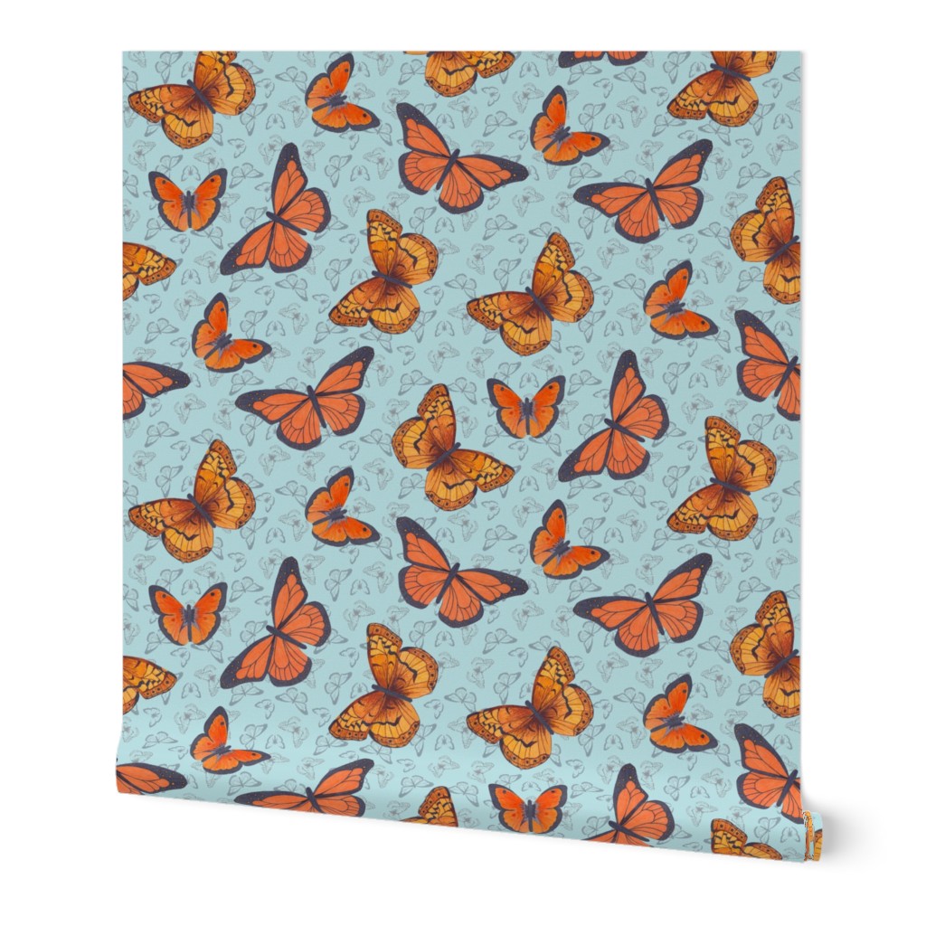 Butterflies for Joy - blue