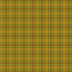 Green Plaid Country Prim