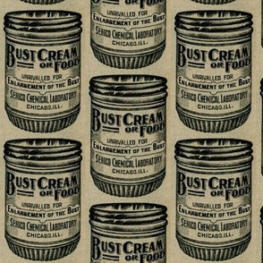 Bust Enlargement Cream or Food 1890's advertisement