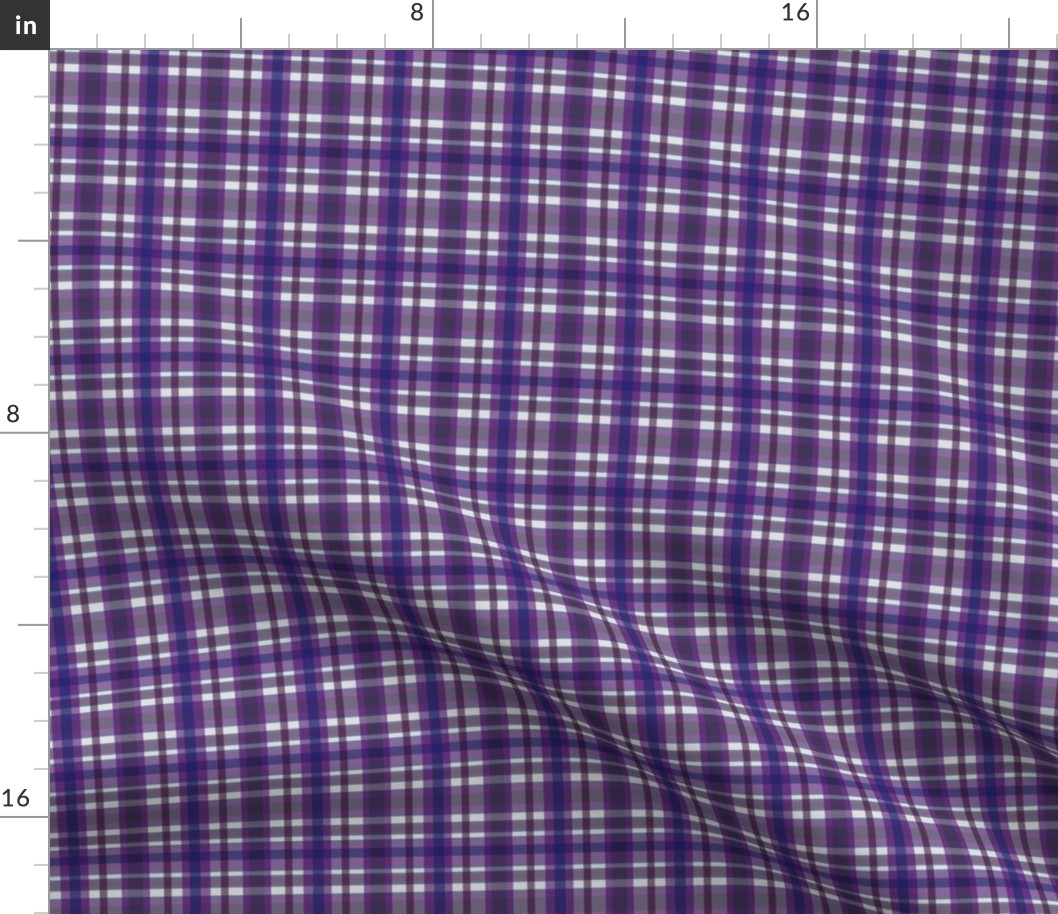 Country Plaid Purple