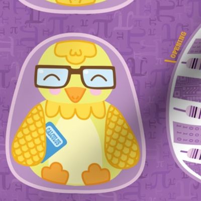 Nerdy Chick Pillow & Cover