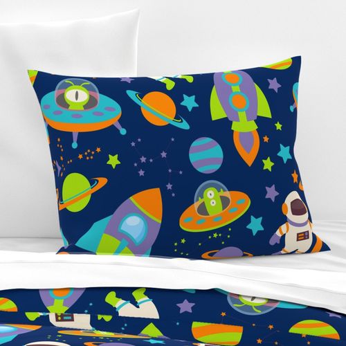 Outer Space Astronaut Space Themed - Large