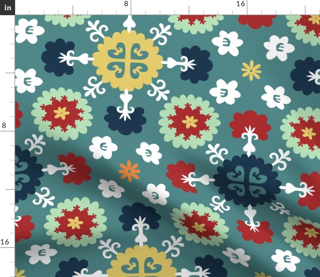 Kilim Teal 