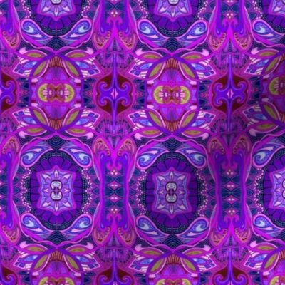 Purple Daze (a psychedelic retro sixties vine and scallop trip)