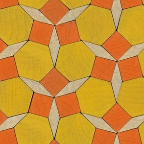pattern blocks - daffodils 