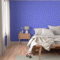 To The Point Blue Large Contemporary Minimalist For Fabric And Wallpaper