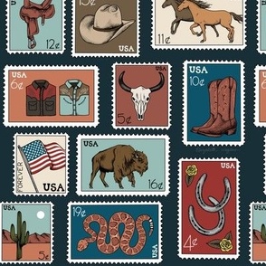 Stamps of the American West