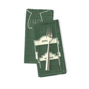 Western Style Symbols Bandana - desert green - Jumbo