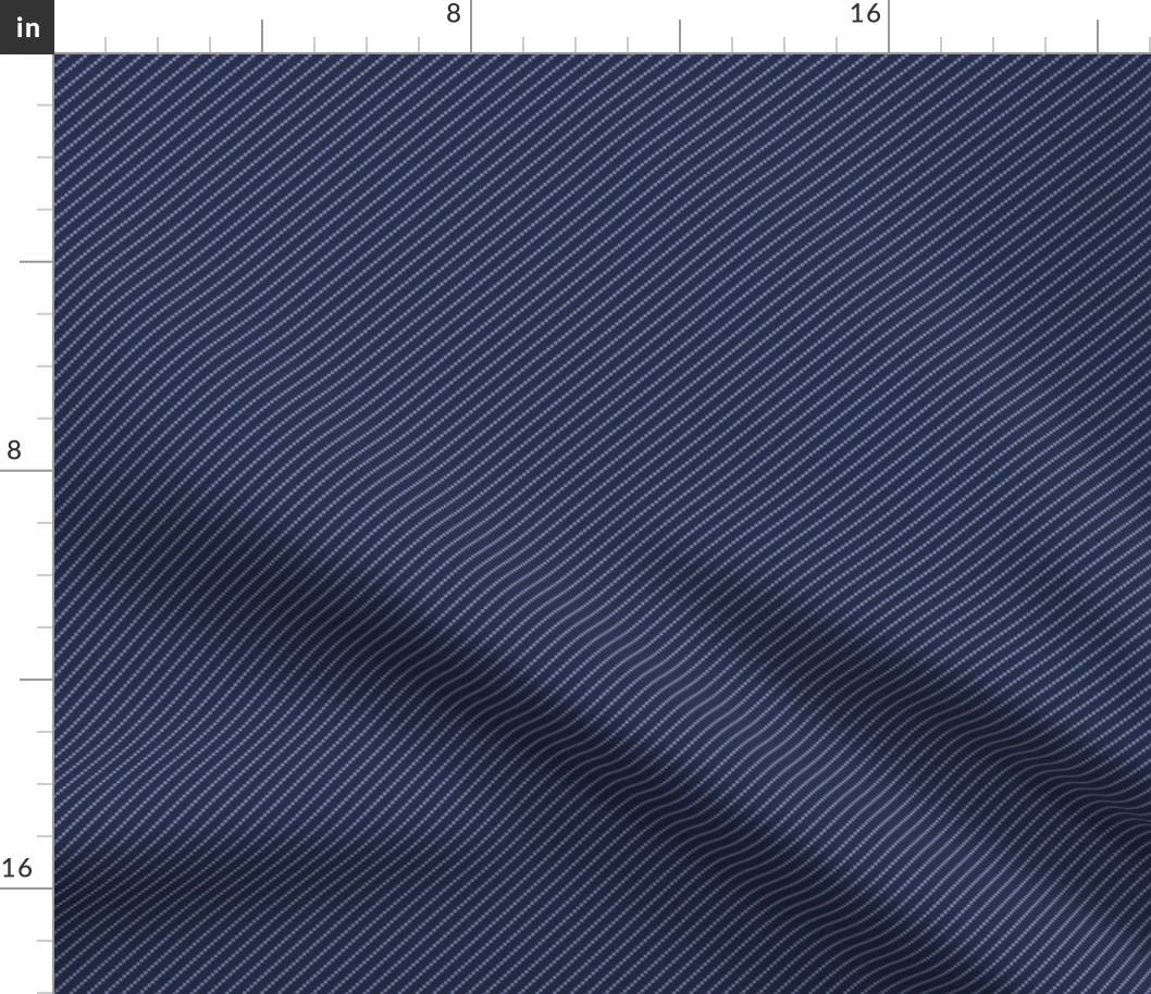 Diagonal Twill-navy Blue