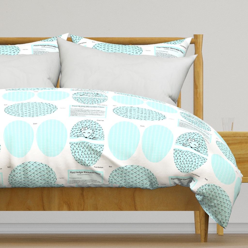 Hedgehog Warmable Pillow Cover