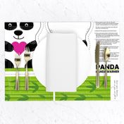 Panda Handa Warmer Cut & Sew