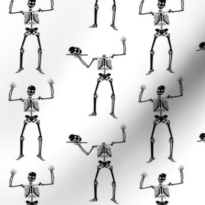 Halloween Skeletons - Trick Or Treat - Boo 10"