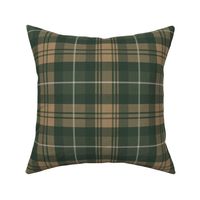 Medium - Tartan plaid yellow green cozy classic masculine cabincore style