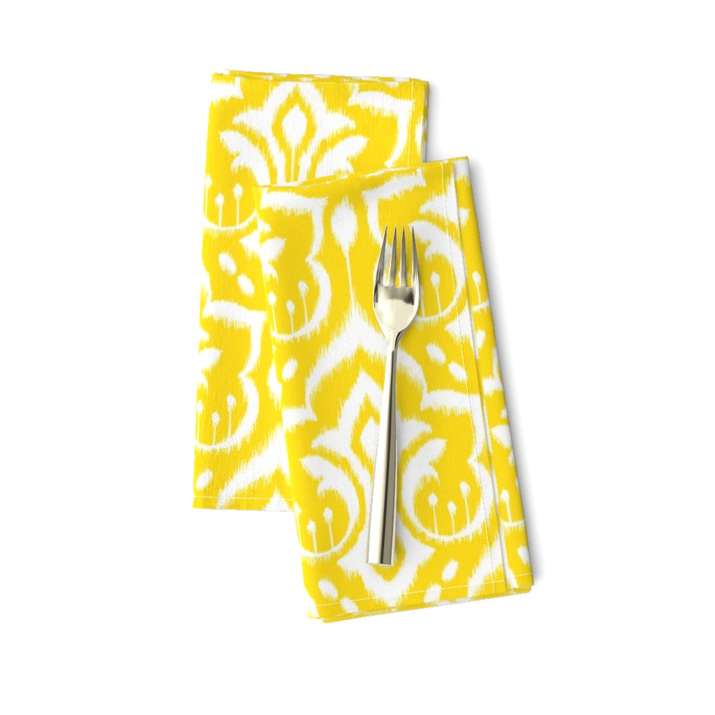 Sunshine Damask - Nursery Yellow