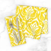 Sunshine Damask - Nursery Yellow