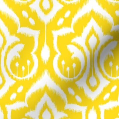 Sunshine Damask - Nursery Yellow