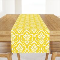 Sunshine Damask - Nursery Yellow