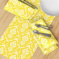 Sunshine Damask - Nursery Yellow