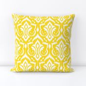 Sunshine Damask - Nursery Yellow