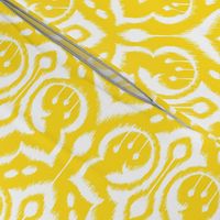 Sunshine Damask - Nursery Yellow