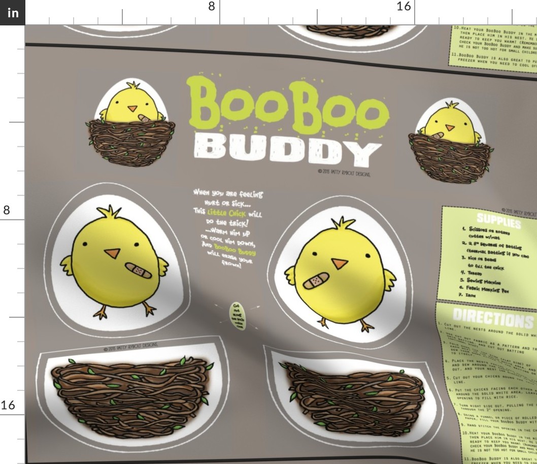 BooBoo Buddy (cut + sew critter)